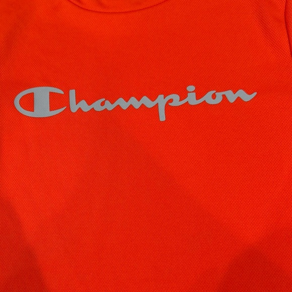 Orange Champion Boys' Short Sleeve Activewear T-Shirt Size 8 Small - Picture 5 of 5